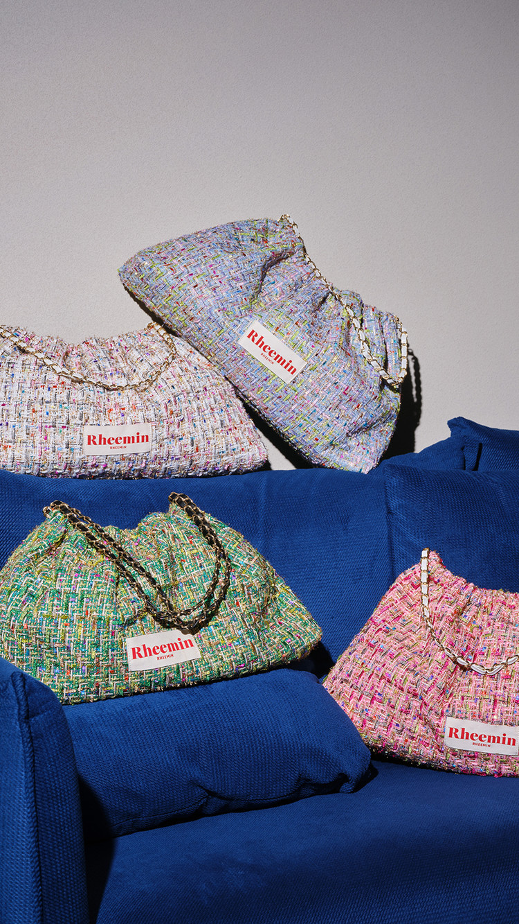 Tweed muffy wide chain 